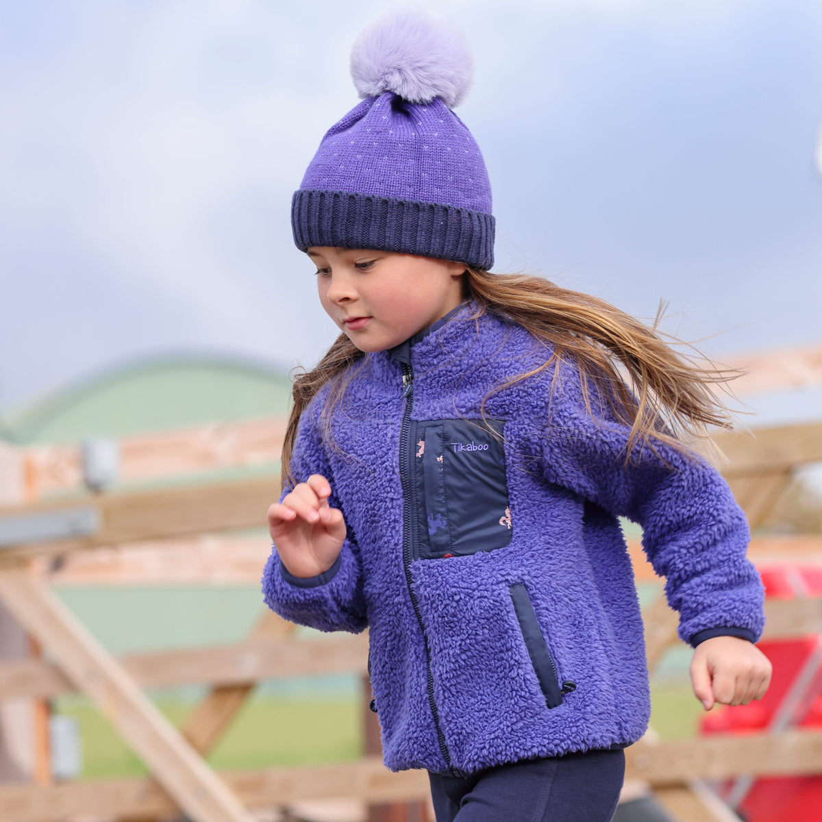 Bonnet à pompon pour enfants Shires Tikaboo