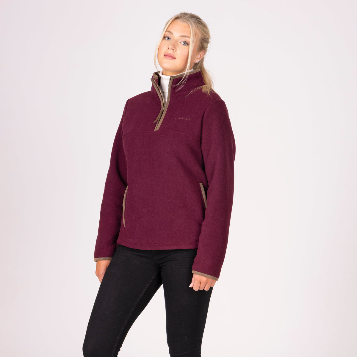 Shires Aubrion Core Ladies Half Zip Fleece