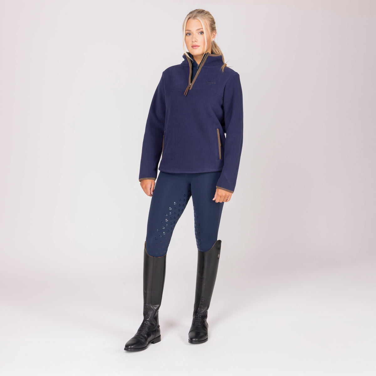 Shires Aubrion Core Ladies Half Zip Fleece