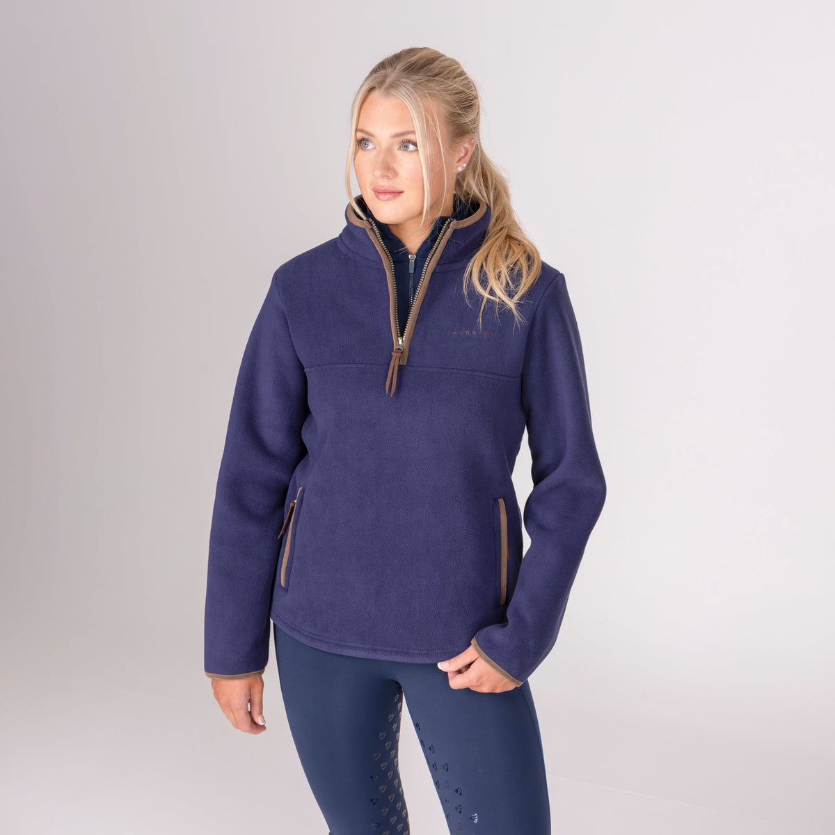 Shires Aubrion Core Ladies Half Zip Fleece