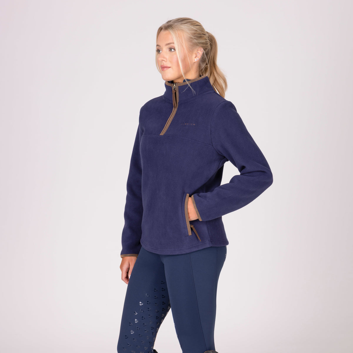 Shires Aubrion Core Ladies Half Zip Fleece