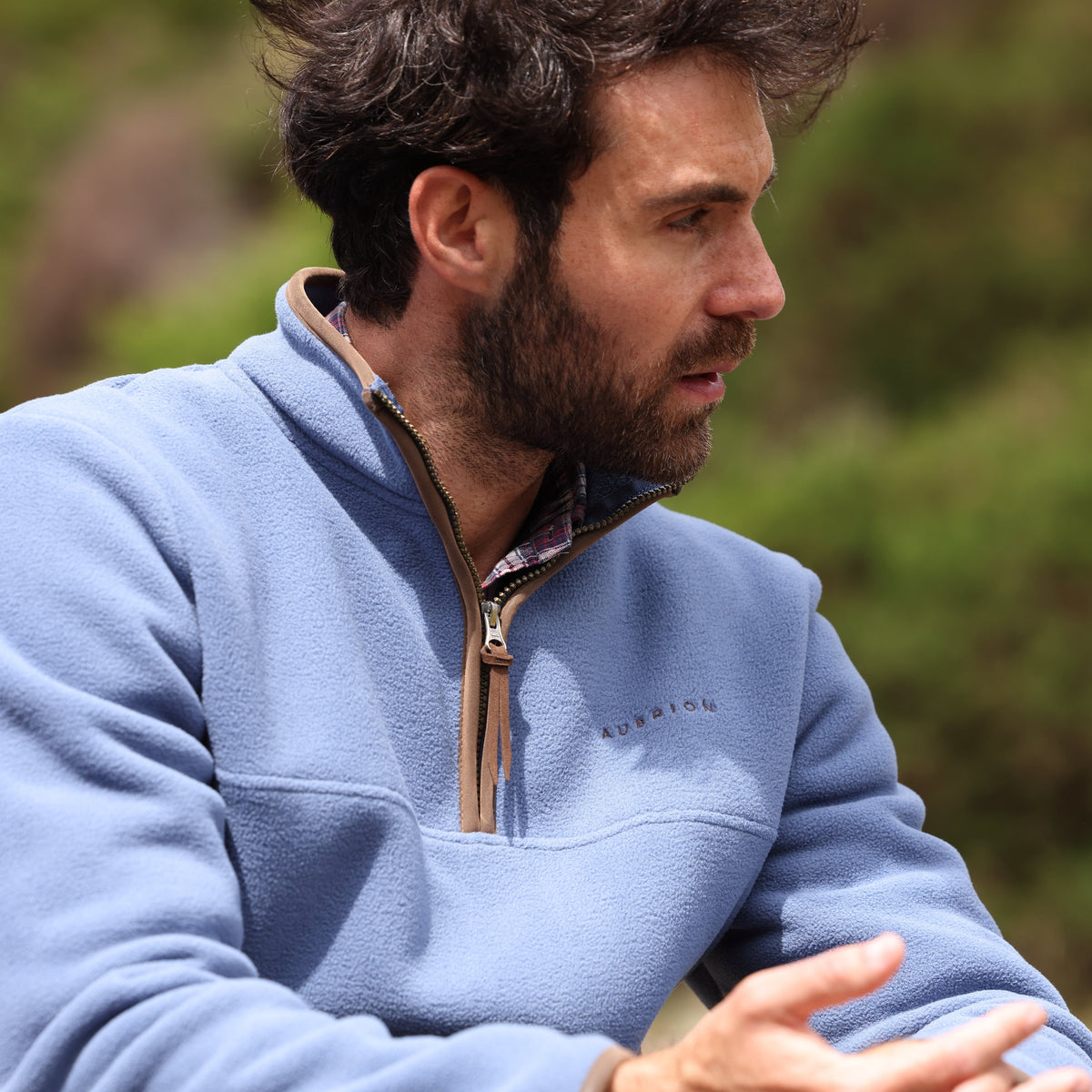 Shires Aubrion Core Men's Half Zip Fleece