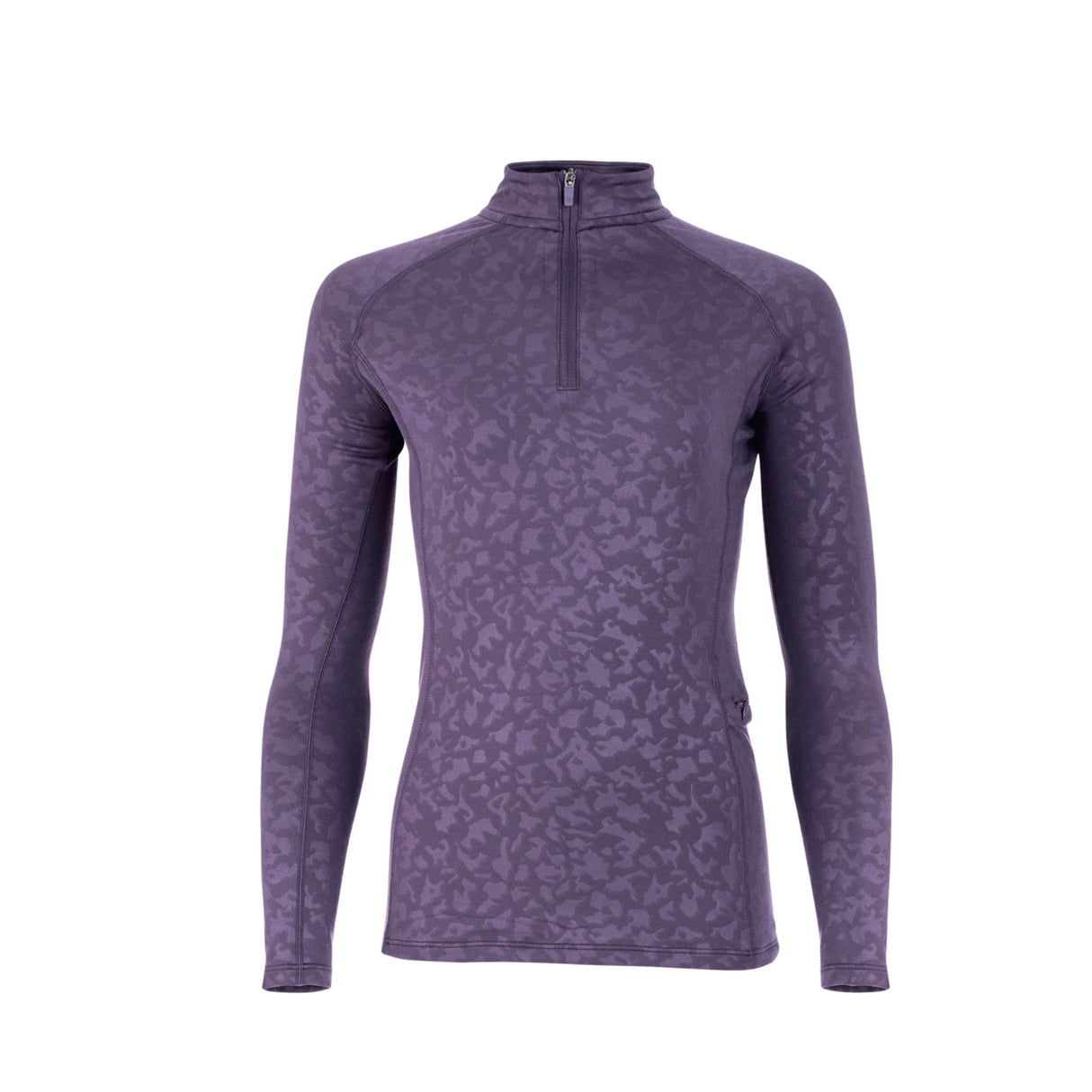 Shires Aubrion Children's Revive Winter Base Layer #colour_purple