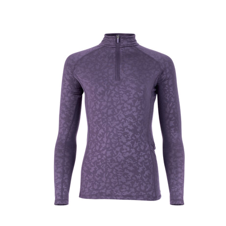 Shires Aubrion Children's Revive Winter Base Layer #colour_purple