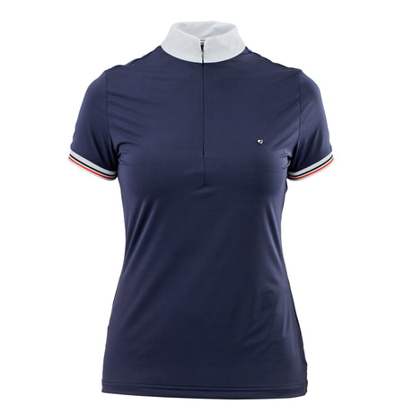 Shires Aubrion Arcaster Young Rider Show Shirt #colour_navy