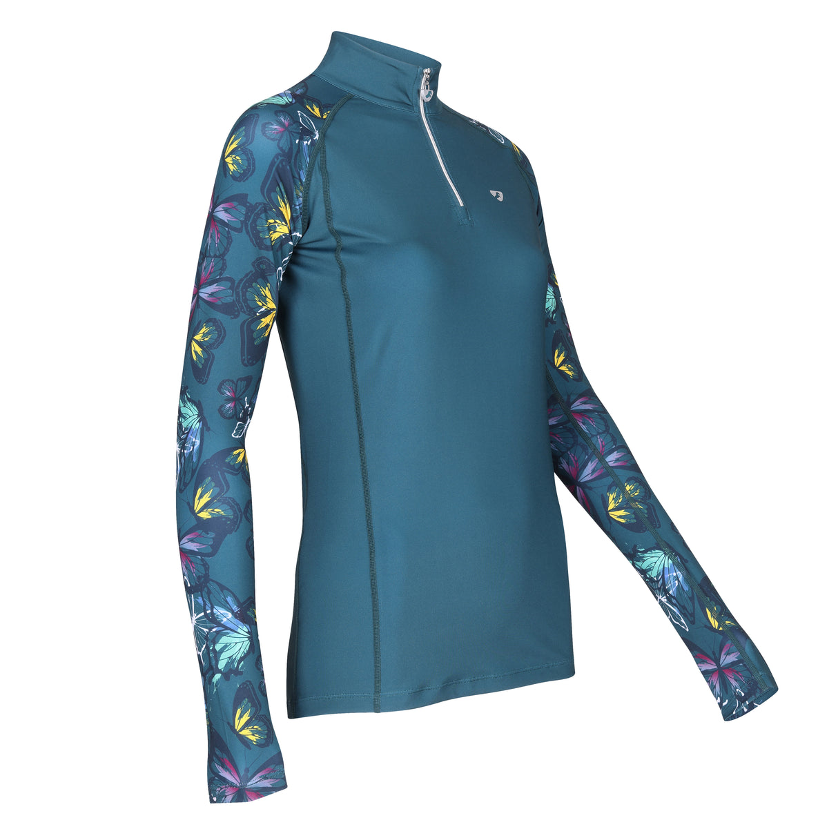 Shires Aubrion Hyde Park Ladies Cross Country Shirt #colour_butterfly
