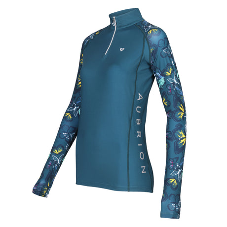 Shires Aubrion Hyde Park Ladies Cross Country Shirt #colour_butterfly