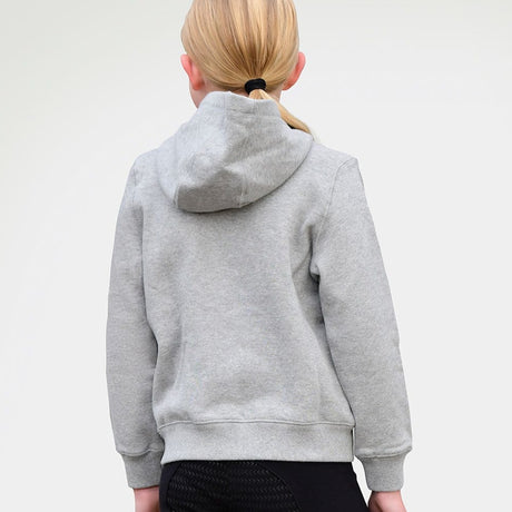 Dublin Childs Camile Contrast Tie Hoodie #colour_grey-marle