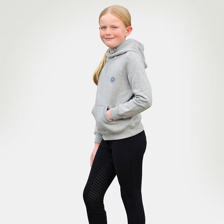 Dublin Childs Camile Contrast Tie Hoodie #colour_grey-marle