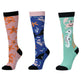 Dublin 3 Pack Socks Childs #colour_aquatica