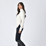 Weatherbeeta Ladies London Layer Long Sleeve Top #colour_light-cream-marle