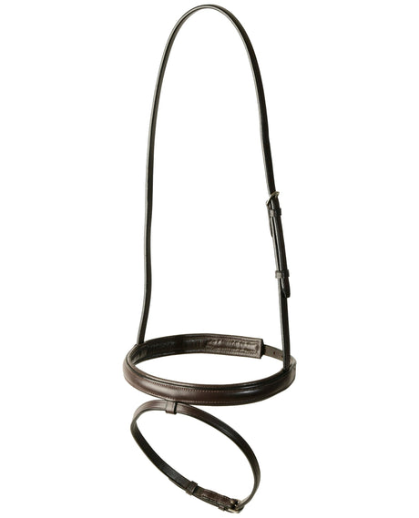 Kincade Classic Plain Raised Flash Noseband #colour_brown