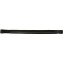 Kincade Classic Plain Raised Browband #colour_black