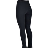 Saxon Warm Up Ladies Zip Front Jodhpurs #colour_black