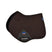 Weatherbeeta Prime Air-Tec Jump Shaped Saddle Pad #colour_chocolate