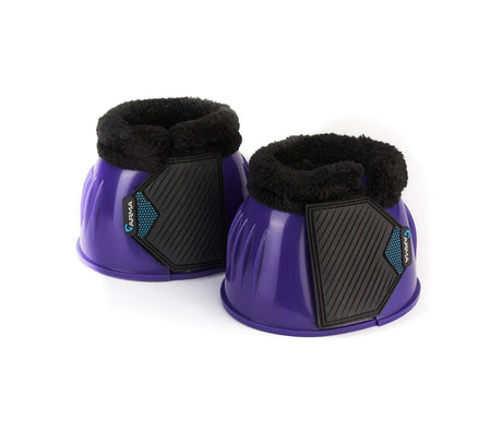 Shires ARMA Comfort Gloss Over Reach Boots #colour_purple