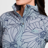 Weatherbeeta Ladies Lightweight Uv Jacket #colour_bluestone-in-bloom