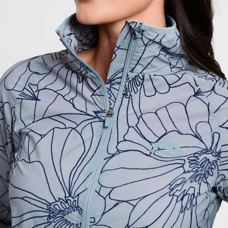 Weatherbeeta Ladies Lightweight Uv Jacket #colour_bluestone-in-bloom