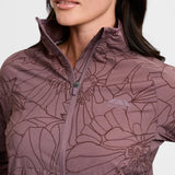 Weatherbeeta Ladies Lightweight Uv Jacket #colour_mauve-wine-in-bloom