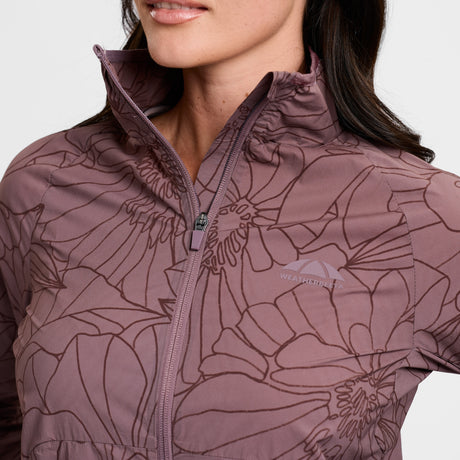 Weatherbeeta Ladies Lightweight Uv Jacket #colour_mauve-wine-in-bloom