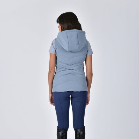 Weatherbeeta Ladies Insulated Vest #colour_bluestone