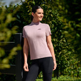 Weatherbeeta Ladies Bamboo Short Sleeve Performance Base Layer #colour_burnished-lilac