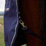 Weatherbeeta Comfitec Prelim 0G Combo Turnout #colour_navy-embossed-plaid