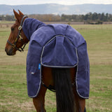 Weatherbeeta Comfitec Prelim 0G Combo Turnout #colour_navy-embossed-plaid