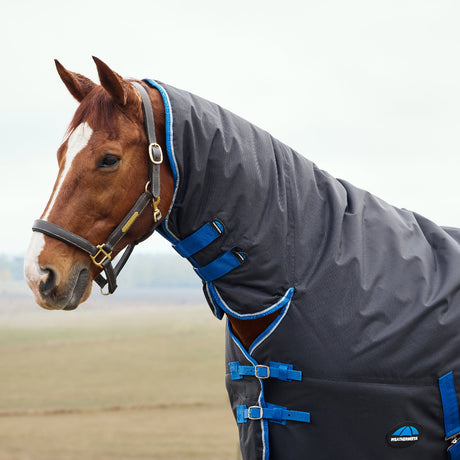 Weatherbeeta Comfitec Tyr Combo Neck Turnout #colour_black-cobalt
