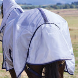 Weatherbeeta Comfitec Hexi Shield Combo Neck #colour_silver-navy-white