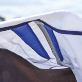 Weatherbeeta Comfitec Hexi Shield Combo Neck #colour_silver-navy-white