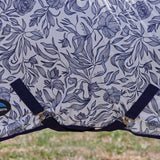Weatherbeeta Comfitec Limited Edition Fly Sheet Combo #colour_white-navy-floral-print