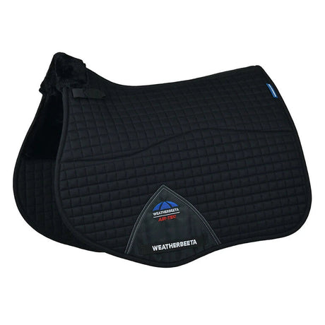 Weatherbeeta Prime Air-Tec Comfy Fleece All Purpose Saddle Pad #colour_black