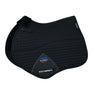 Weatherbeeta Prime Air-Tec Comfy Fleece Jump Shaped Saddle Pad #colour_black
