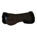 Weatherbeeta Prime Air-Tec Comfy Fleece Half Pad #colour_brown