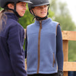 Shires Aubrion Core Young Rider Fleece Gilet #colour_blue