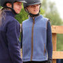 Shires Aubrion Core Young Rider Fleece Gilet #colour_blue