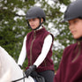 Shires Aubrion Core Young Rider Fleece Gilet #colour_maroon