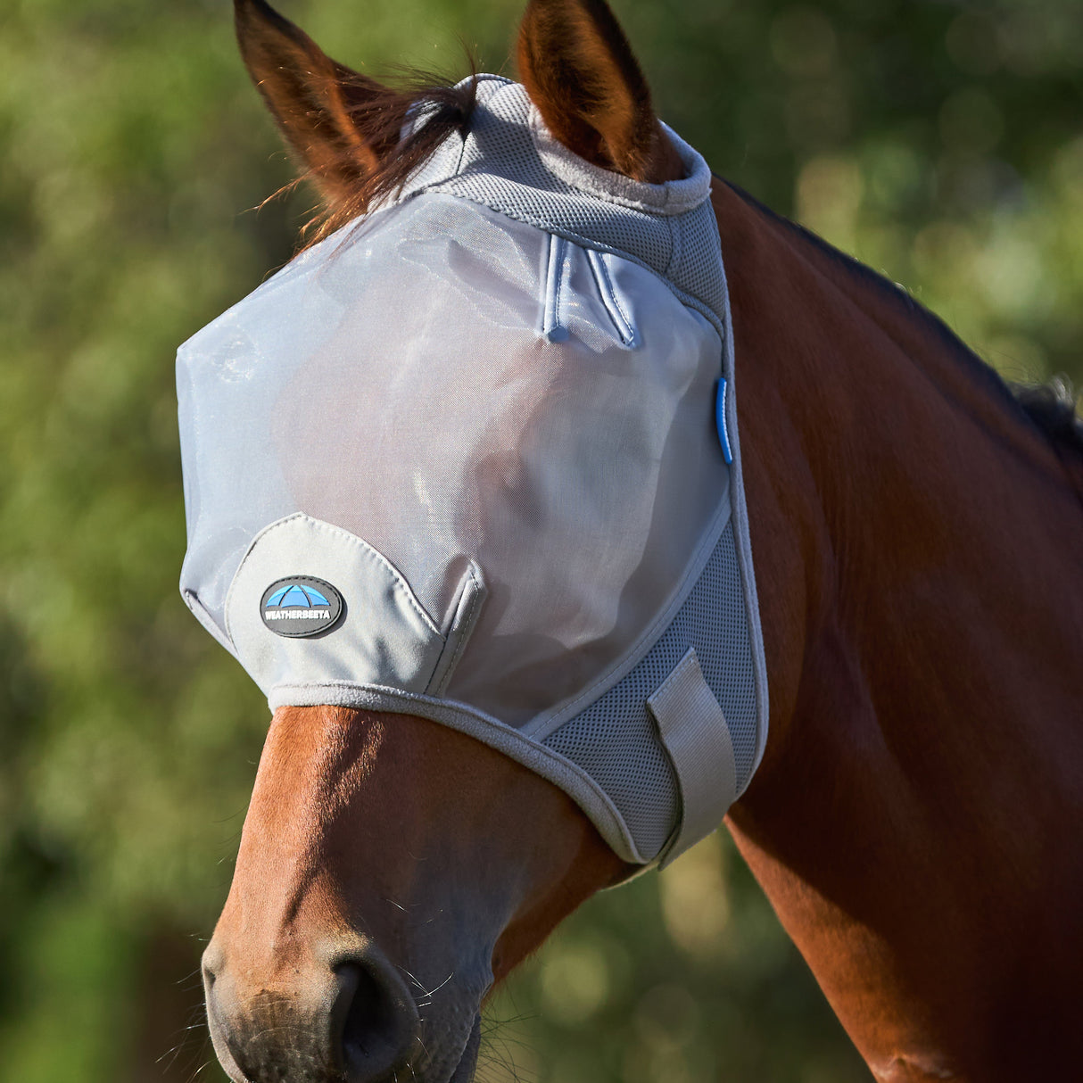 Weatherbeeta Comfitec Fine Mesh Fly Mask #colour_grey