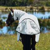 Weatherbeeta Sweet Itch Shield Combo Neck #colour_white-charcoal