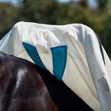 Weatherbeeta Sweet Itch Shield Combo Neck #colour_white-charcoal