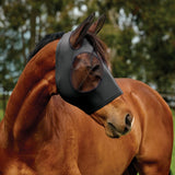 Weatherbeeta Comfitec Deluxe Stretch Fly Mask With Ears #colour_black-black