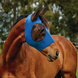 Weatherbeeta Comfitec Deluxe Stretch Fly Mask With Ears #colour_cobalt-black
