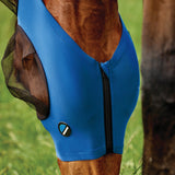 Weatherbeeta Comfitec Deluxe Stretch Fly Mask With Ears #colour_cobalt-black