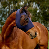 Weatherbeeta Comfitec Deluxe Stretch Fly Mask With Ears #colour_navy-black