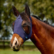 Weatherbeeta Comfitec Deluxe Stretch Fly Mask With Ears #colour_navy-black