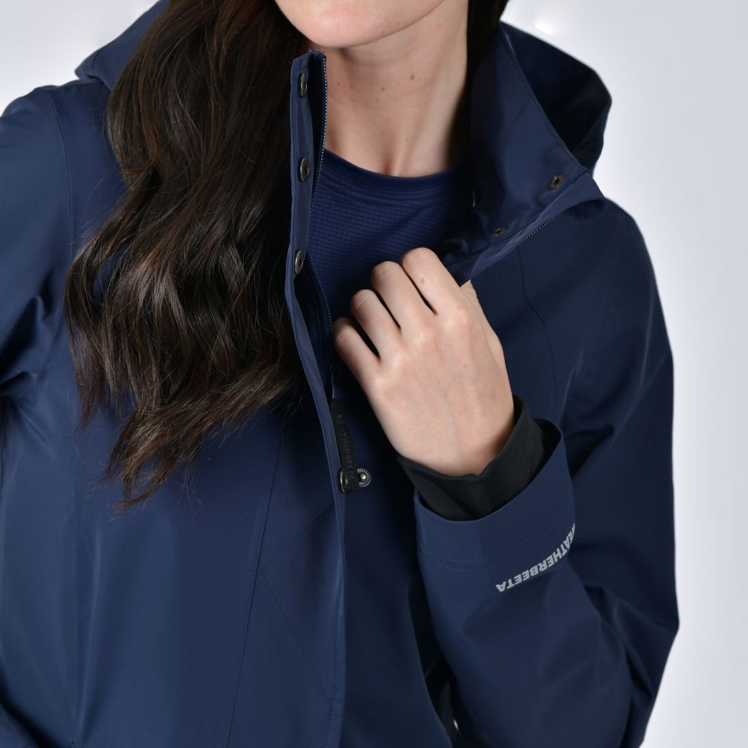 Weatherbeeta Ladies Protect Waterproof Longline Riding Jacket