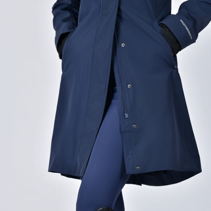 Weatherbeeta Ladies Protect Waterproof Longline Riding Jacket