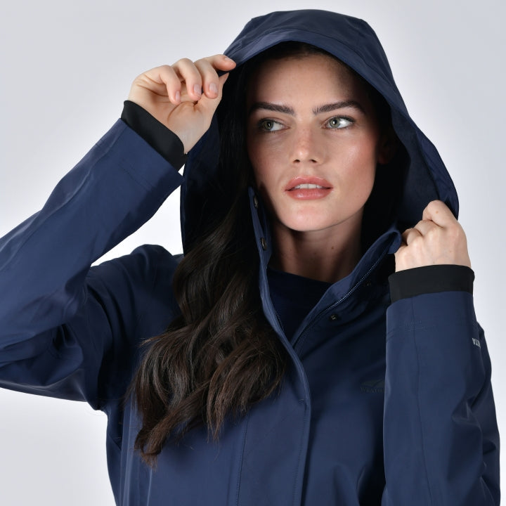 Weatherbeeta Ladies Protect Waterproof Longline Riding Jacket