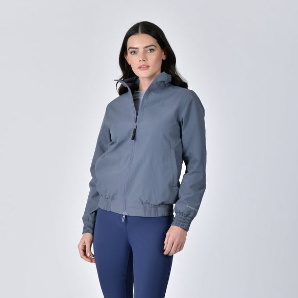 Weatherbeeta Ladies Waterproof Team Jacket #colour_slate-blue